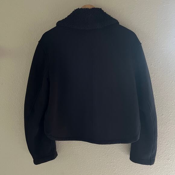 Athleta Westbound Sherpa Jacket in black - Picture 4 of 9